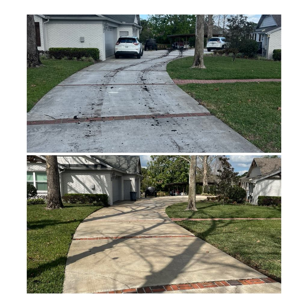 pressure washing