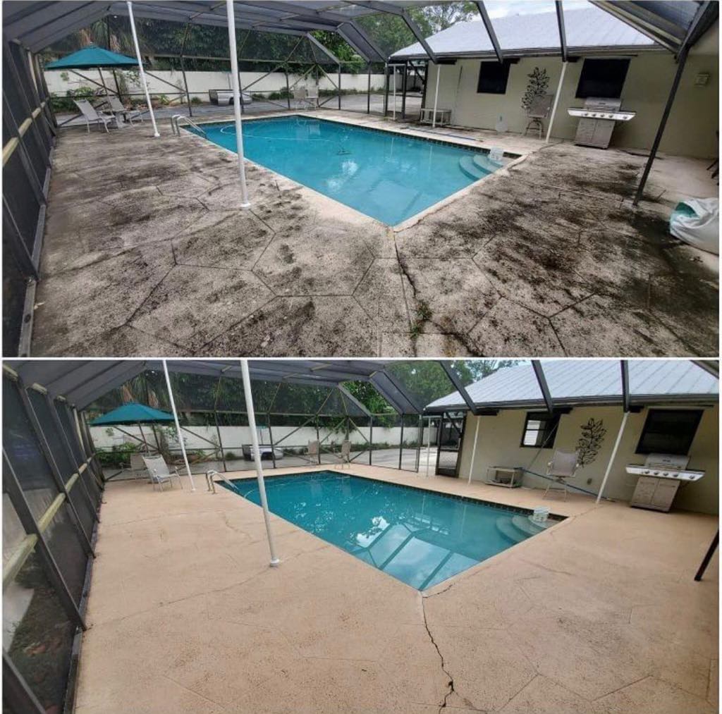 pool deck